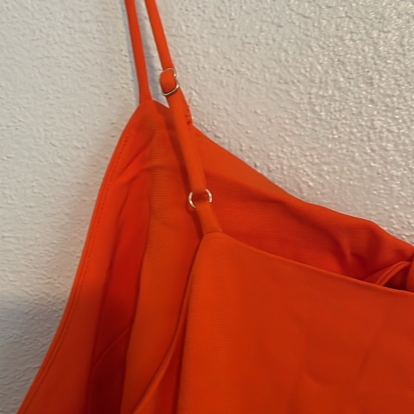 NWT | Lita by Ciara x Revolve Tie Front Jumpsuit in Cherry Tomato XXL - $398 - Picture 5 of 8